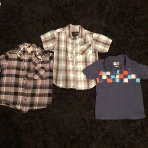 Boys collard shirts